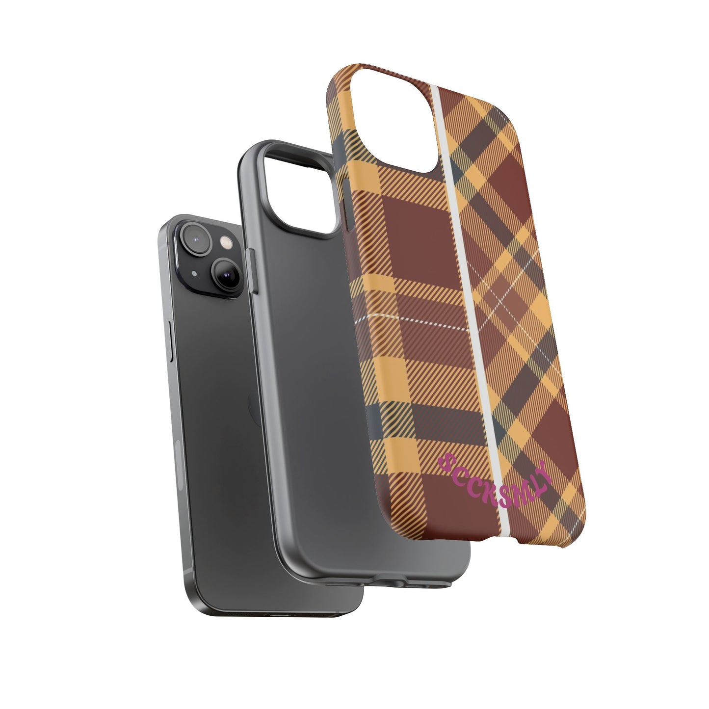Autumn Plaid Phone Case for Apple