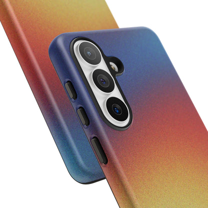 Faded Sunset Aura Tough Phone Case for Samsung