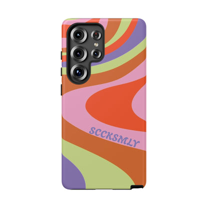 Curvy Swirl Phone Case for Samsung