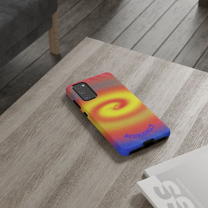 Toxic Spiral Tough Phone Case for Samsung