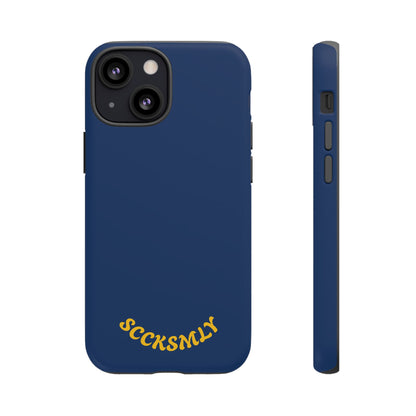 SOLID Cobalt Haze Tough Case for Apple