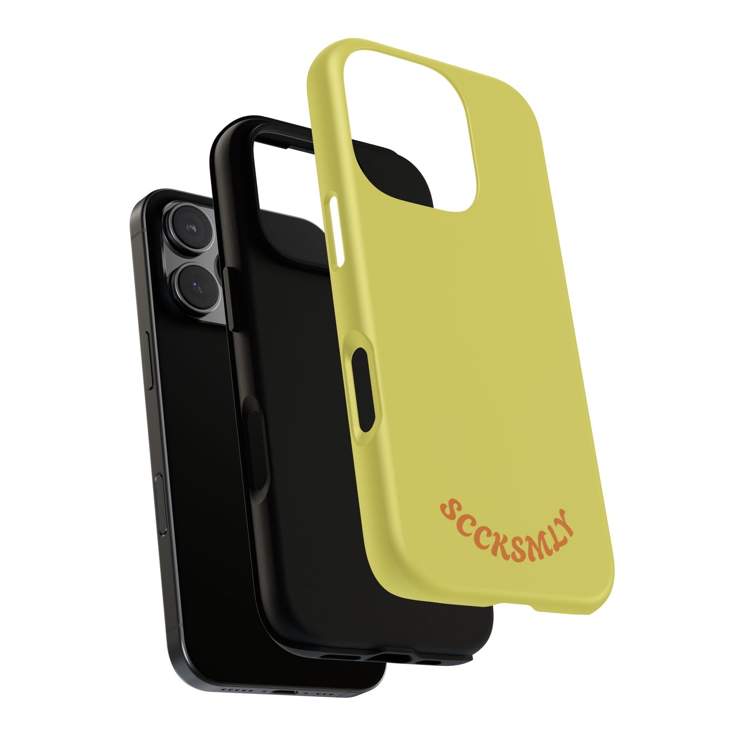 SOLID Lemon Dijon Glaze Tough Case for Apple