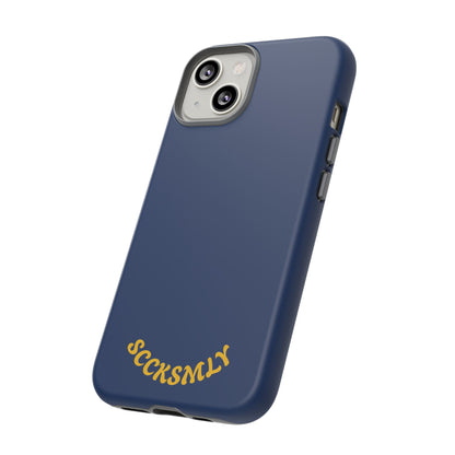 SOLID Cobalt Haze Tough Case for Apple