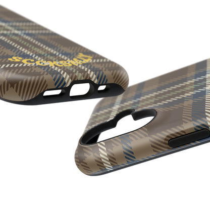 Earth and Sky Plaid Phone Case for Apple