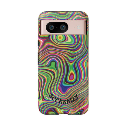 Acid Swirl Phone Case for Google Pixel