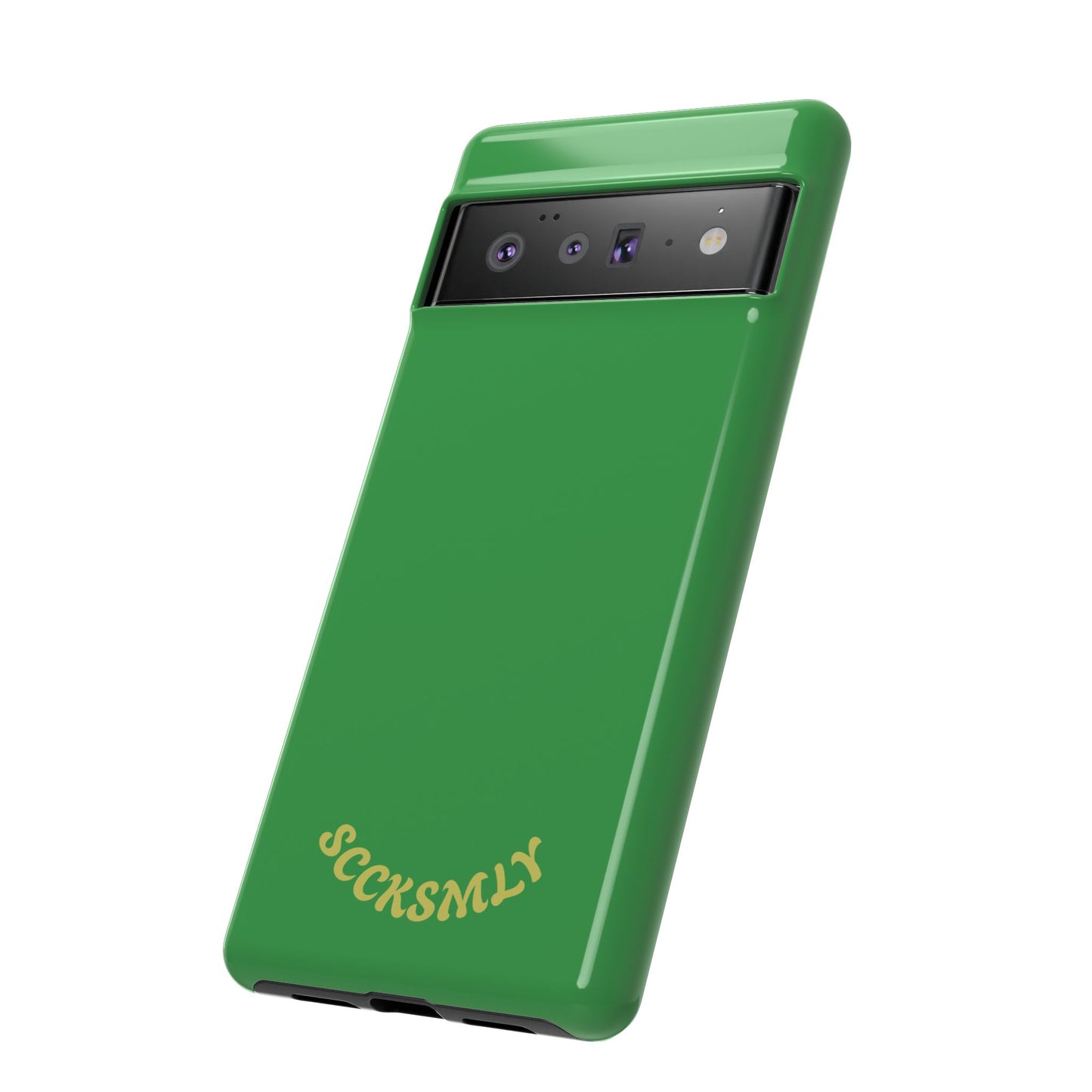SOLID Green Grin Tough Case for Google Pixel
