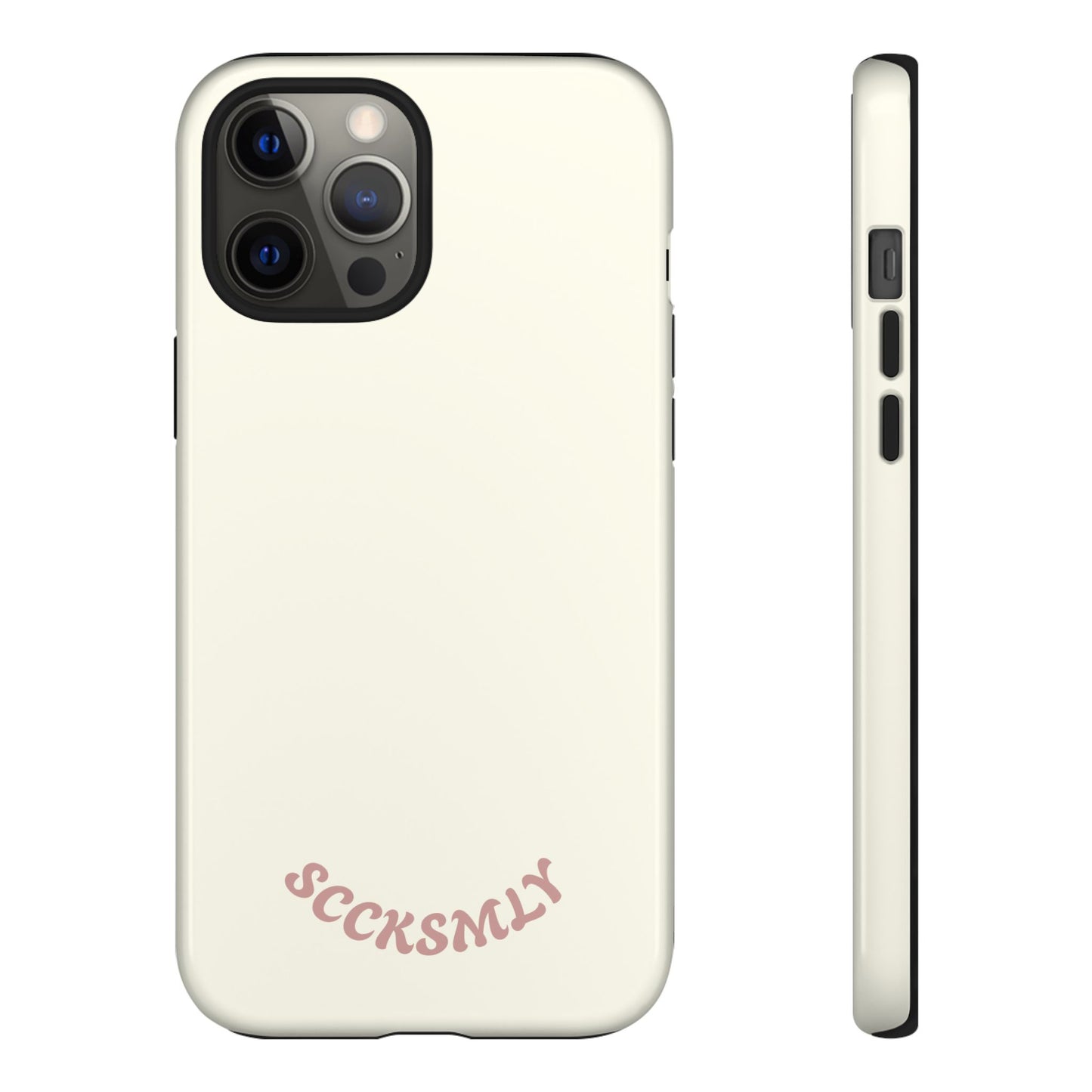 Sweet Oat Milk Tough Phone Case for Apple