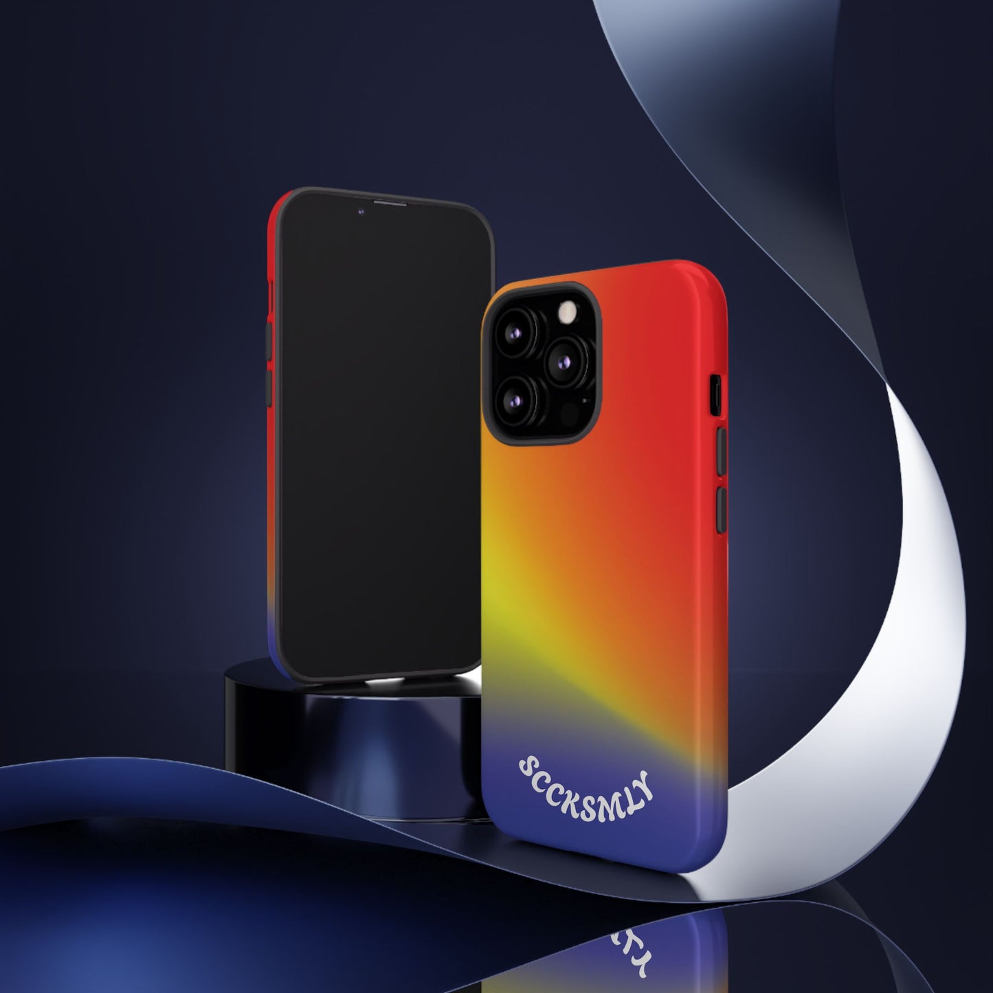 Volcanic Rain Tough Phone Case for Apple