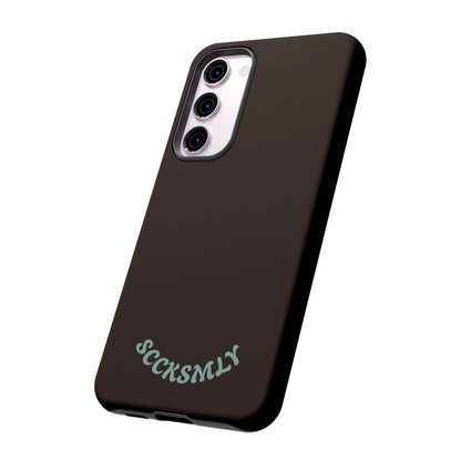 SOLID Espresso Mint Tough Phone Case for Samsung