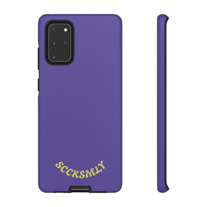 SOLID Dreamy Dusk Purple Tough Case for Samsung