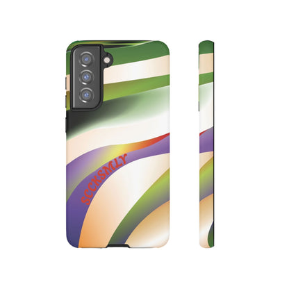 Green Waves Phone Case for Samsung