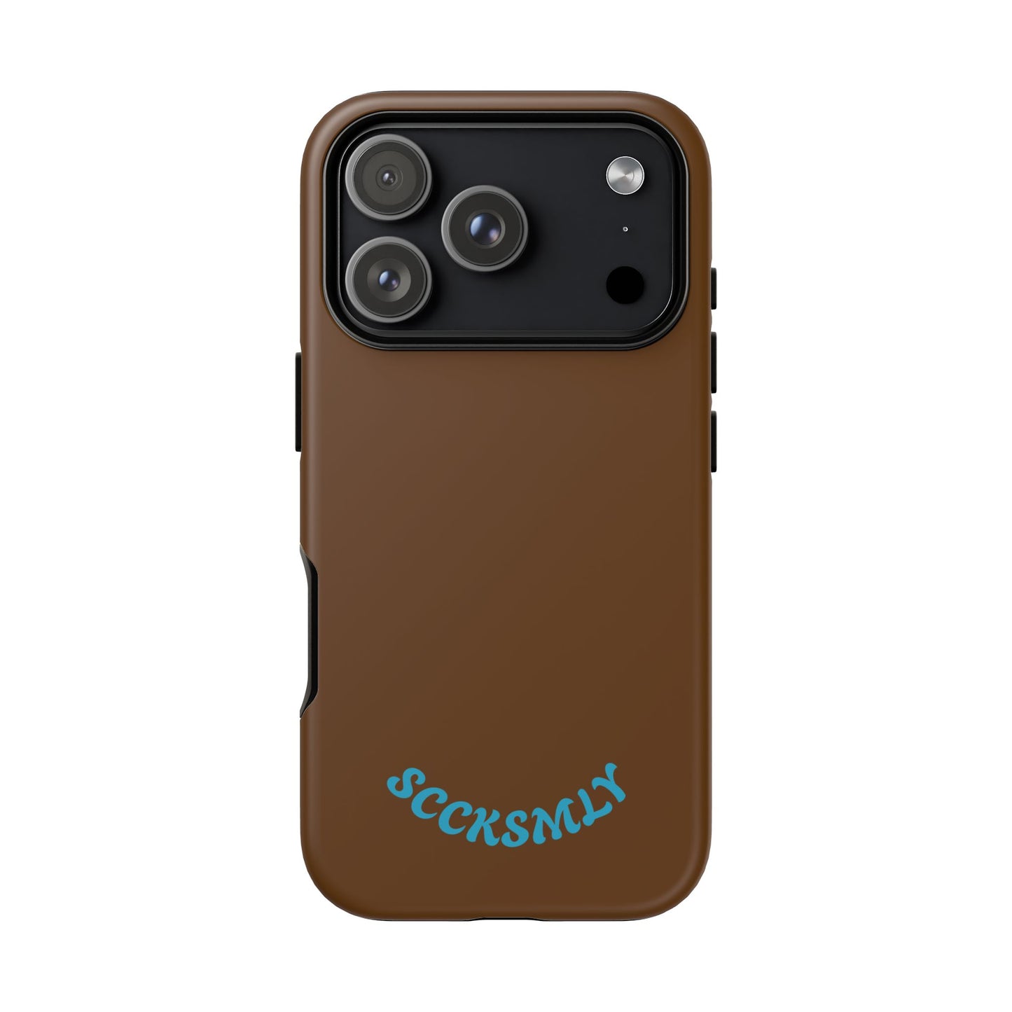SOLID Chocolate Coco Tough Case for Apple