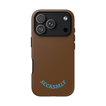 SOLID Chocolate Coco Tough Case for Apple