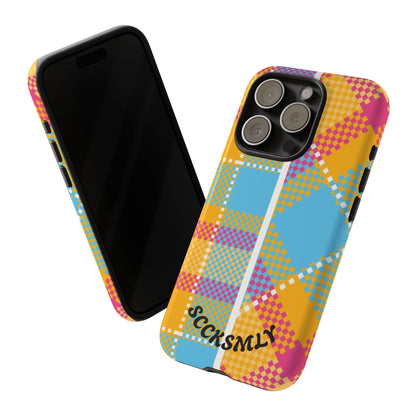 Pattern Punch Phone Case for Apple