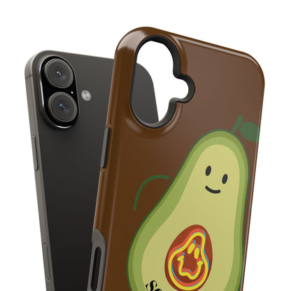 Playful Vegan Avocado Tough Phone Case Apple