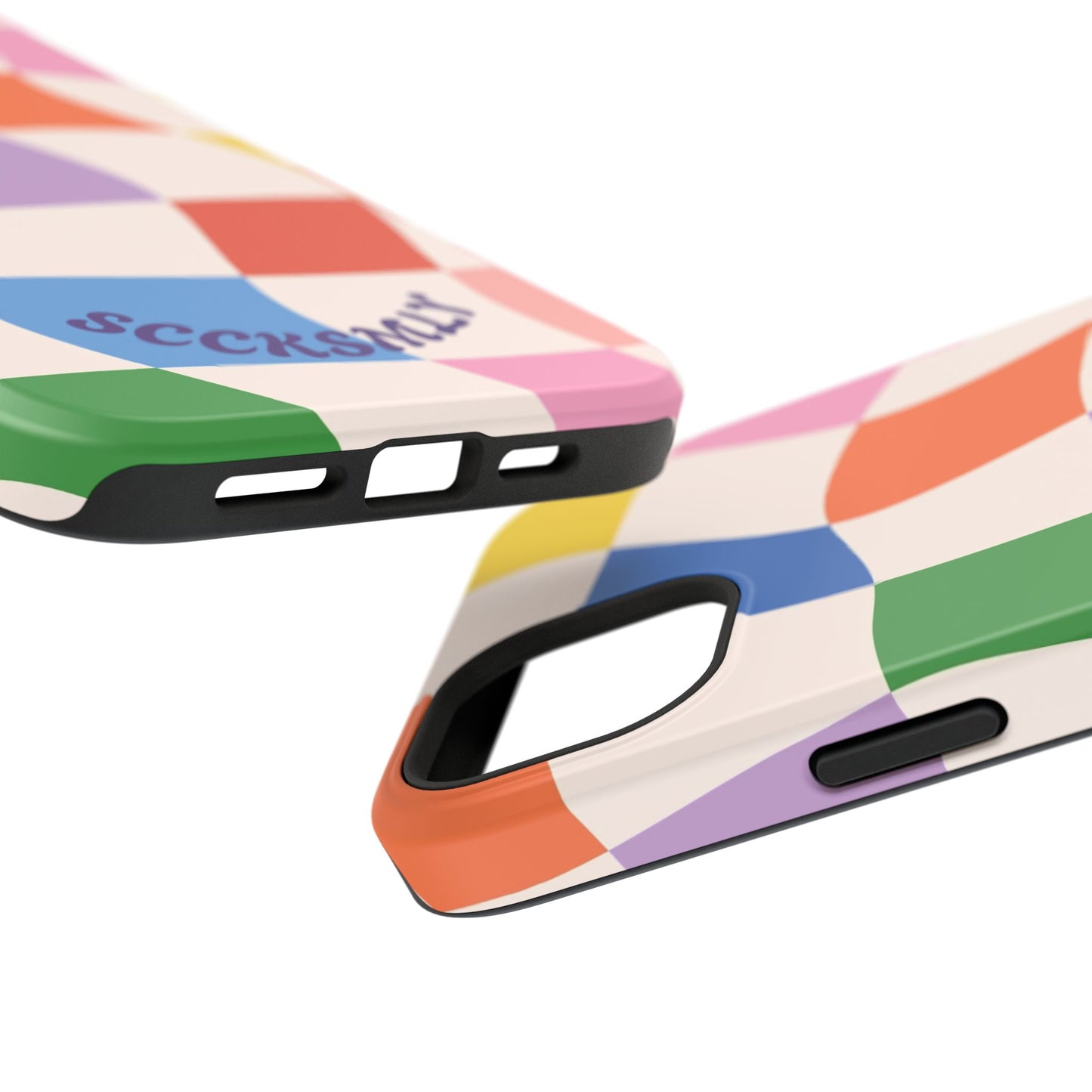 Checker Flicker Phone Case "IOS or Apple"