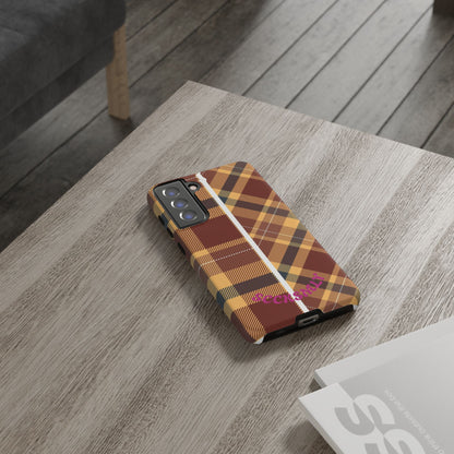 Autumn Plaid Phone Case for Samsung