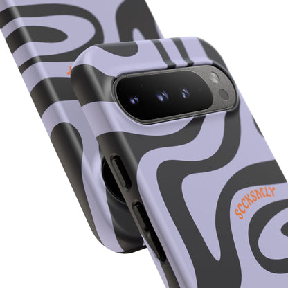 Purple Swirl Phone Case for Google Pixel