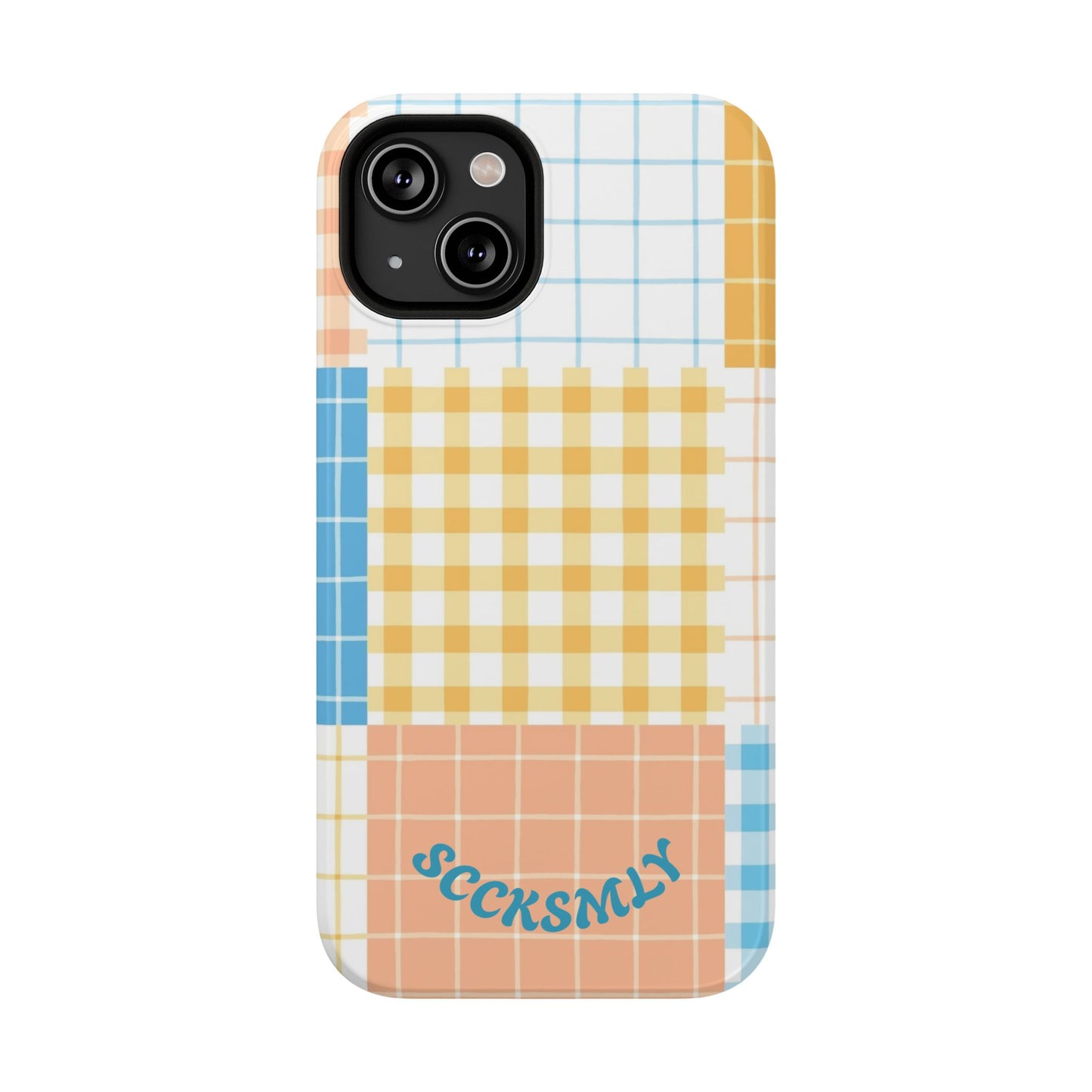 Joy Checkmate Phone Case for Apple