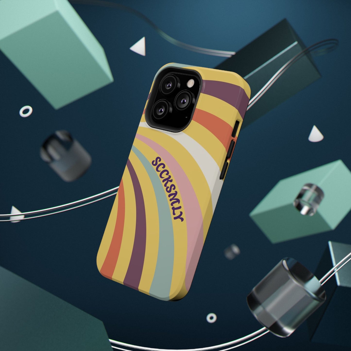 Vintage Groove Phone Case for Apple