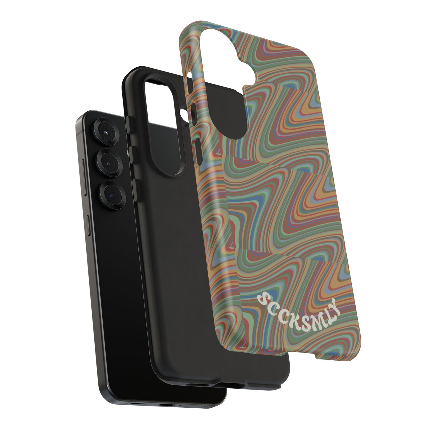 Earthly Waves Tough Phone Case for Samsung
