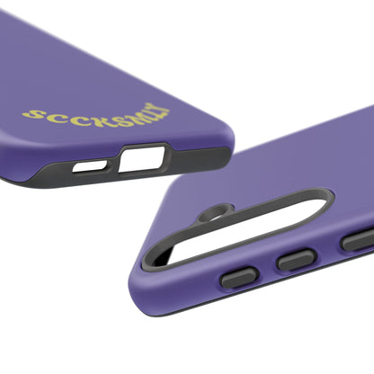 SOLID Dreamy Dusk Purple Tough Case for Samsung