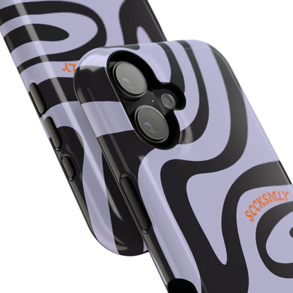 Purple Swirl Phone Case for Apple