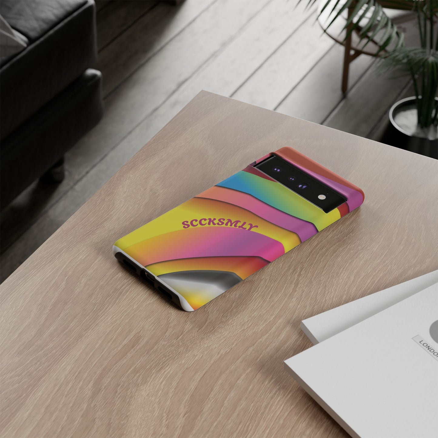 Modern Retro Rainbow Phone Case for Google Pixel