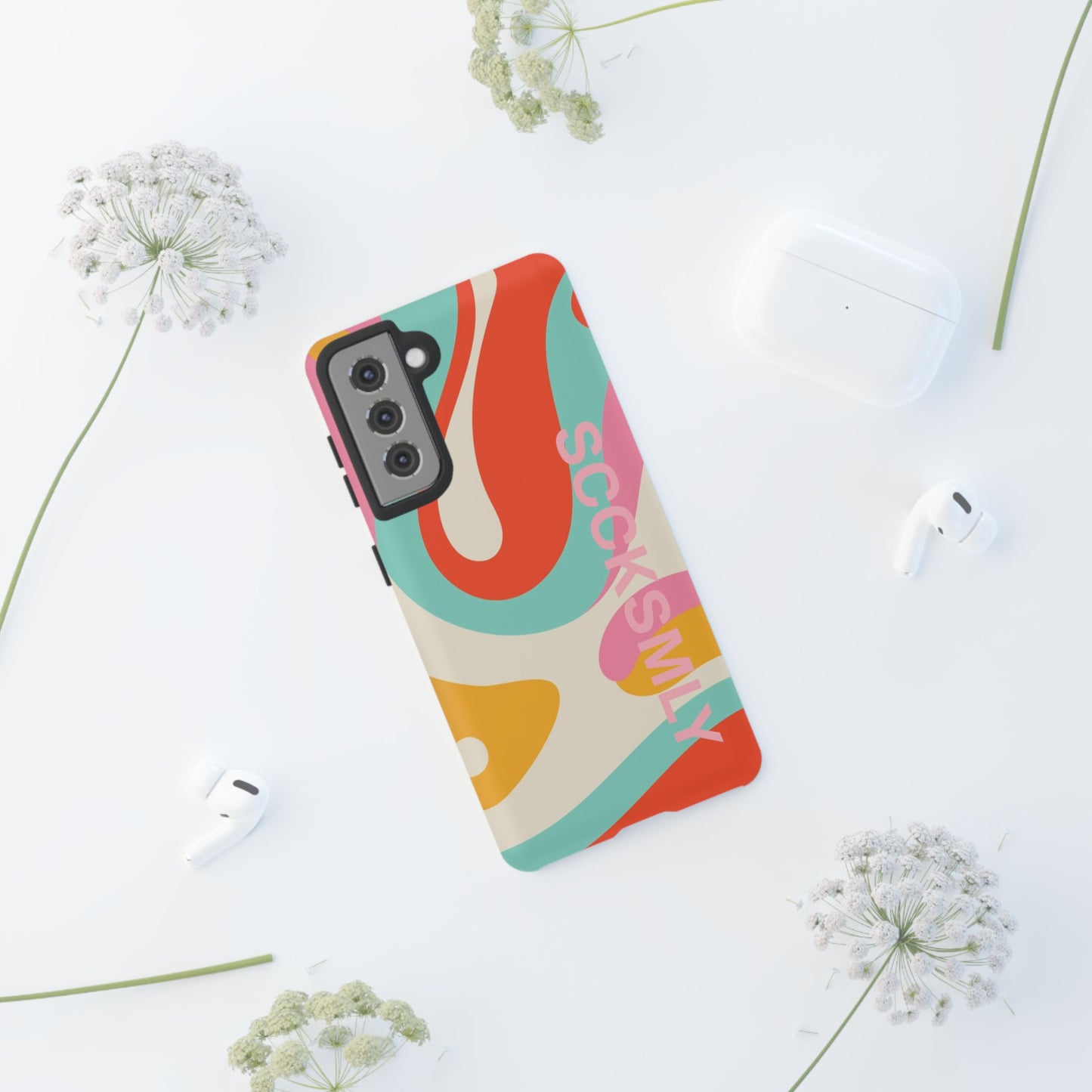 Psychodelic Acid Swirl Phone Case for Samsung