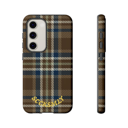 Earth and Sky Plaid Phone Case for Samsung
