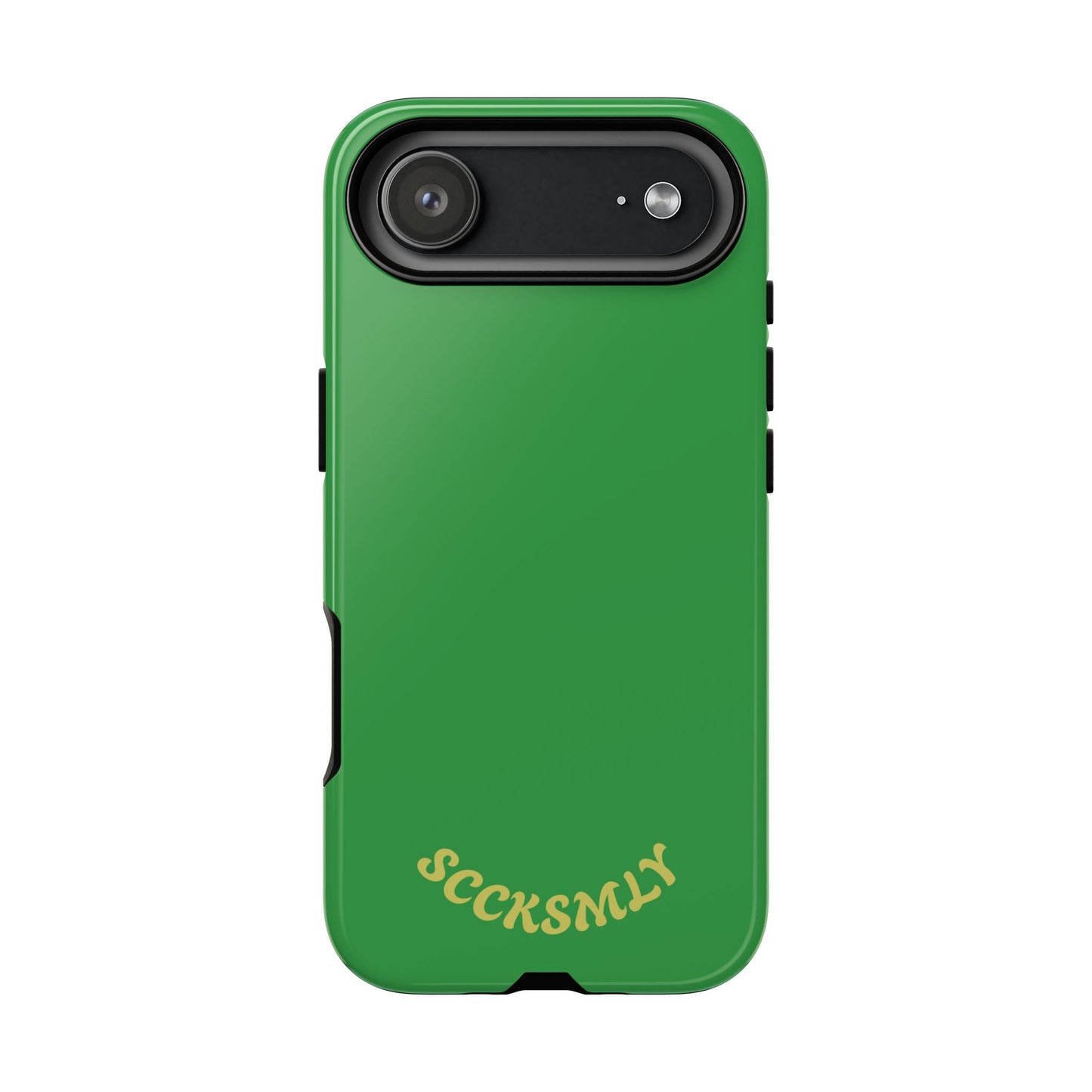 SOLID Green Grin Tough Case for Apple