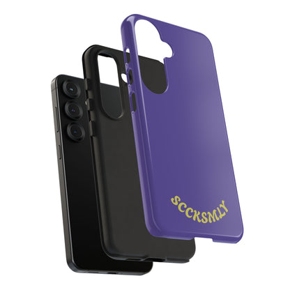 SOLID Dreamy Dusk Purple Tough Case for Samsung
