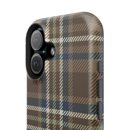 Earth and Sky Plaid Phone Case for Apple