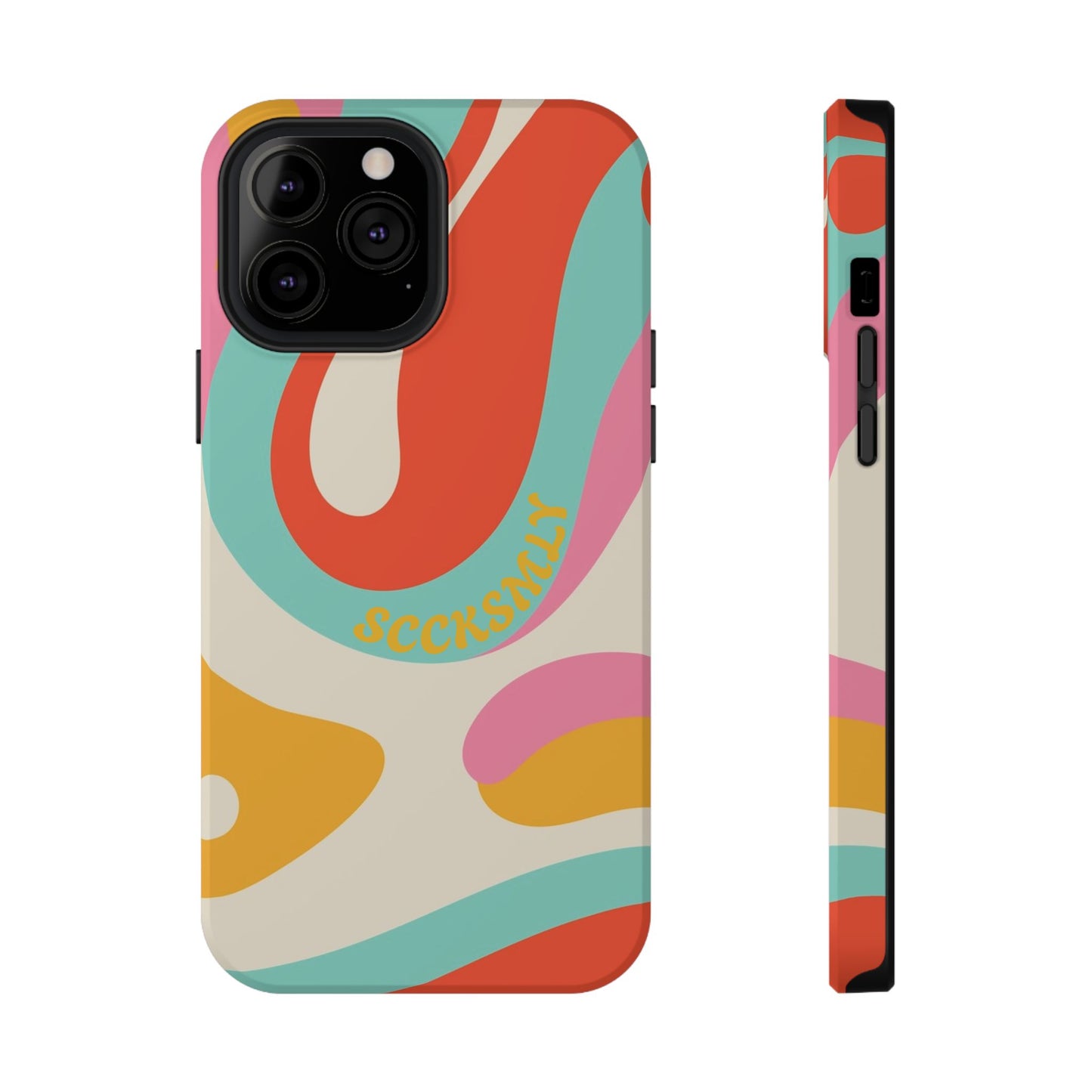 Psychodelic Acid Swirl Phone Case for Apple