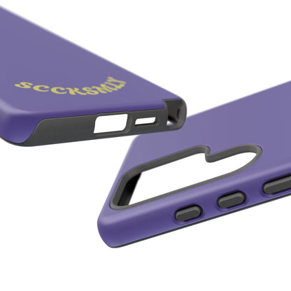 SOLID Dreamy Dusk Purple Tough Case for Samsung