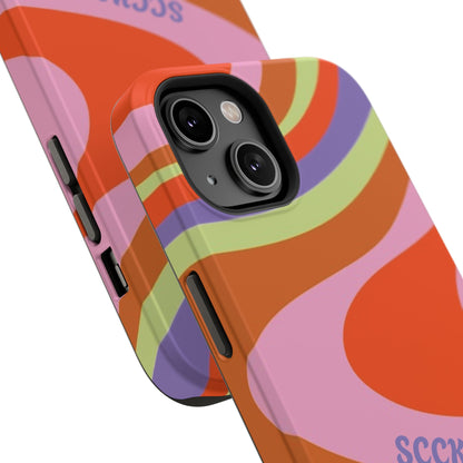 Curvy Swirl Phone Case for Apple