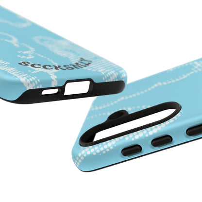 Comic Dot Sky Tough Phone Case for Samsung