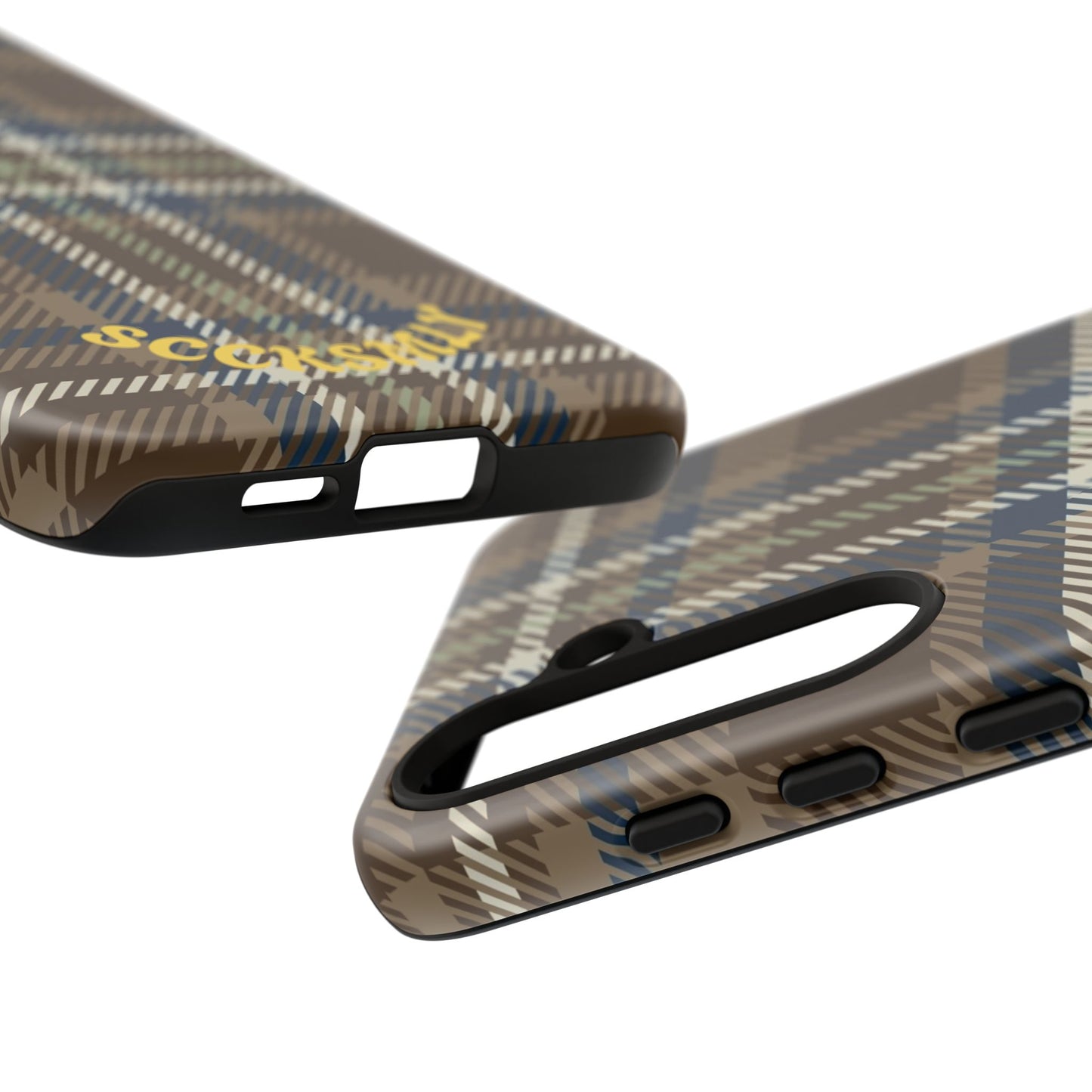 Earth and Sky Plaid Phone Case for Samsung