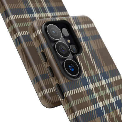 Earth and Sky Plaid Phone Case for Samsung