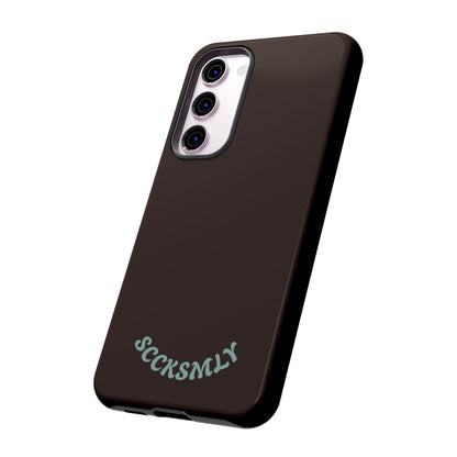 SOLID Espresso Mint Tough Phone Case for Samsung