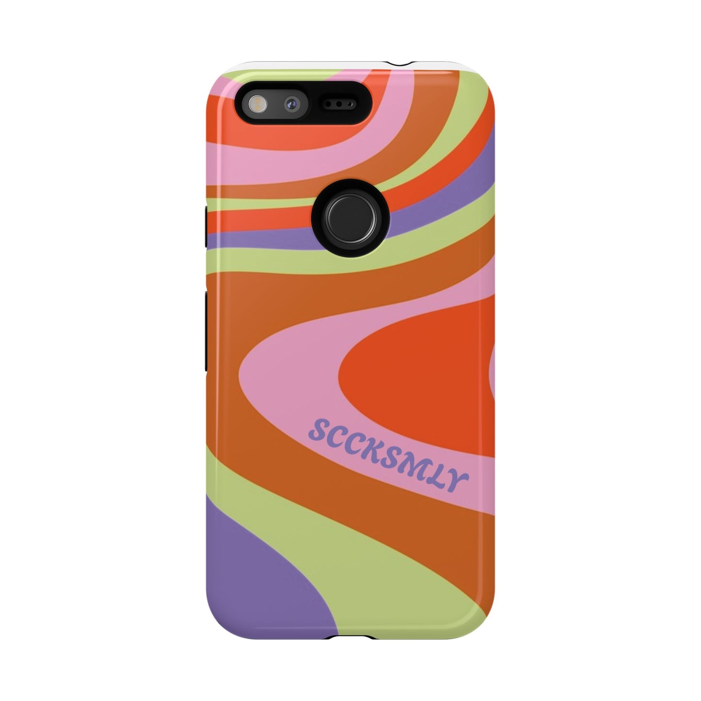 Curvy Swirl Phone Case for Google Pixel