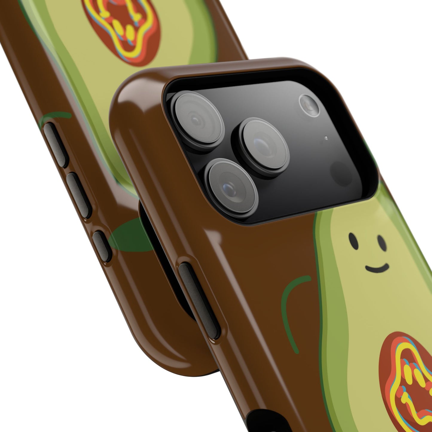 Playful Vegan Avocado Tough Phone Case Apple