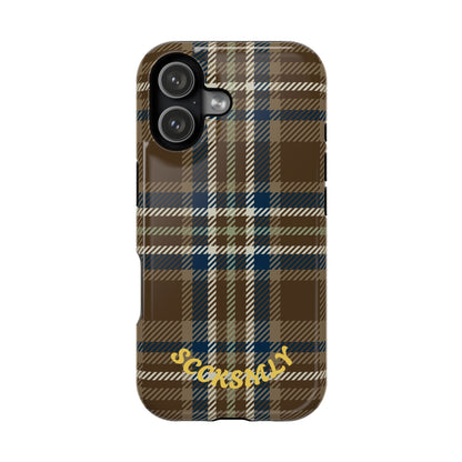 Earth and Sky Plaid Phone Case for Apple