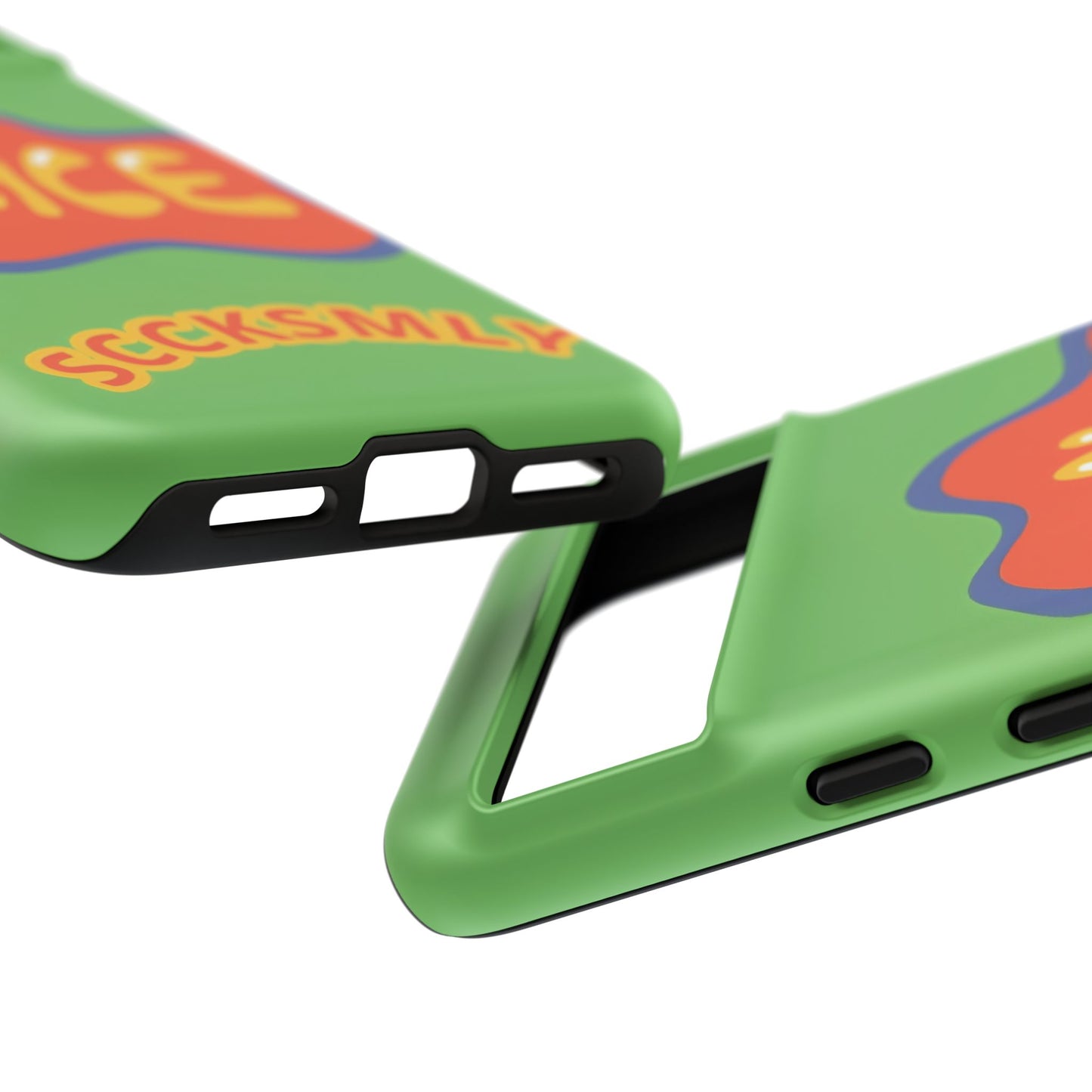 Green "NICE" Tough Phone Case for Google Pixel