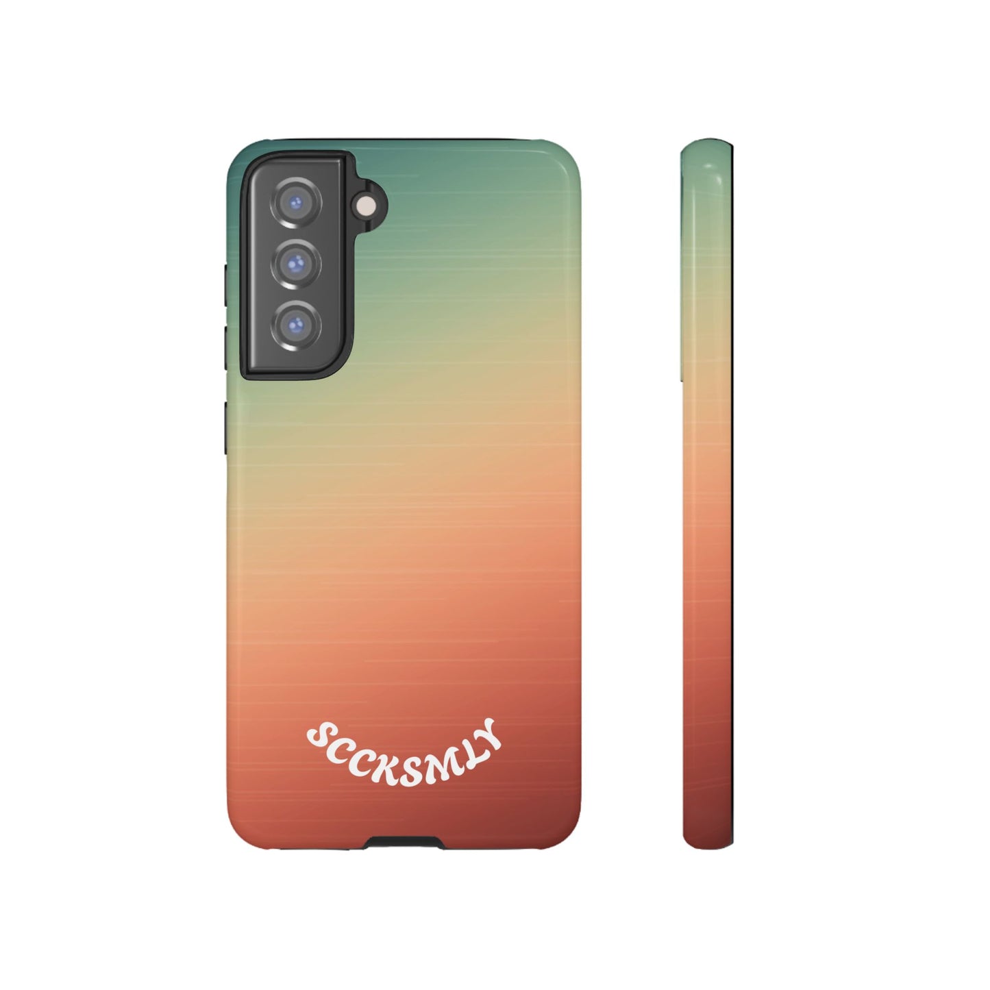 Warm Ombré Tough Phone Case for Samsung