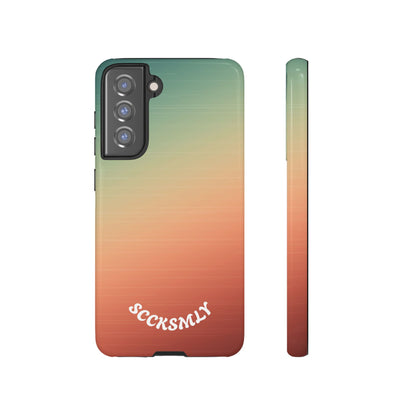 Warm Ombré Tough Phone Case for Samsung