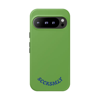 SOLID Matcha Moss Tough Phone Case for Google Pixel