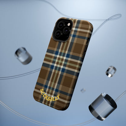 Earth and Sky Plaid Phone Case for Apple
