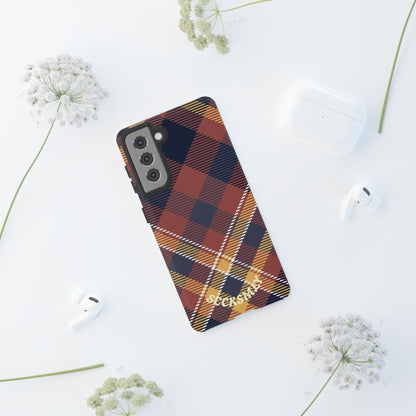 Harvest Tartan Phone Case for Samsung