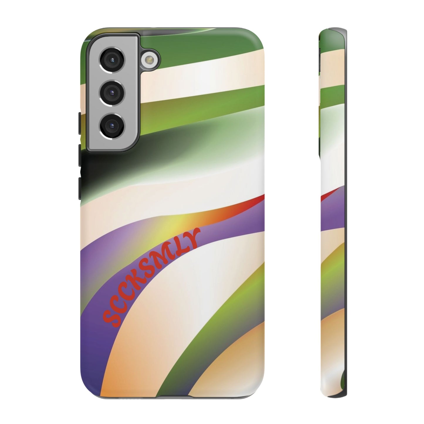 Green Waves Phone Case for Samsung